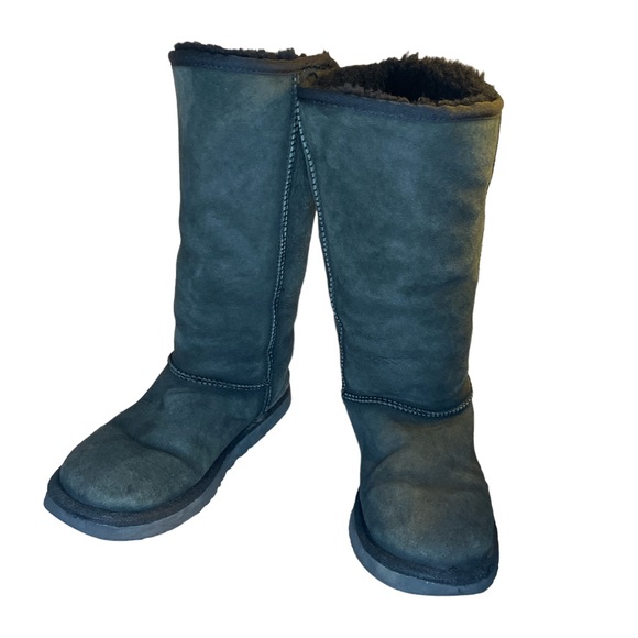 UGG Shoes - UGG Tall Black Boots Size: 9